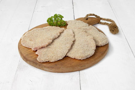 Gepaneerde schnitzels